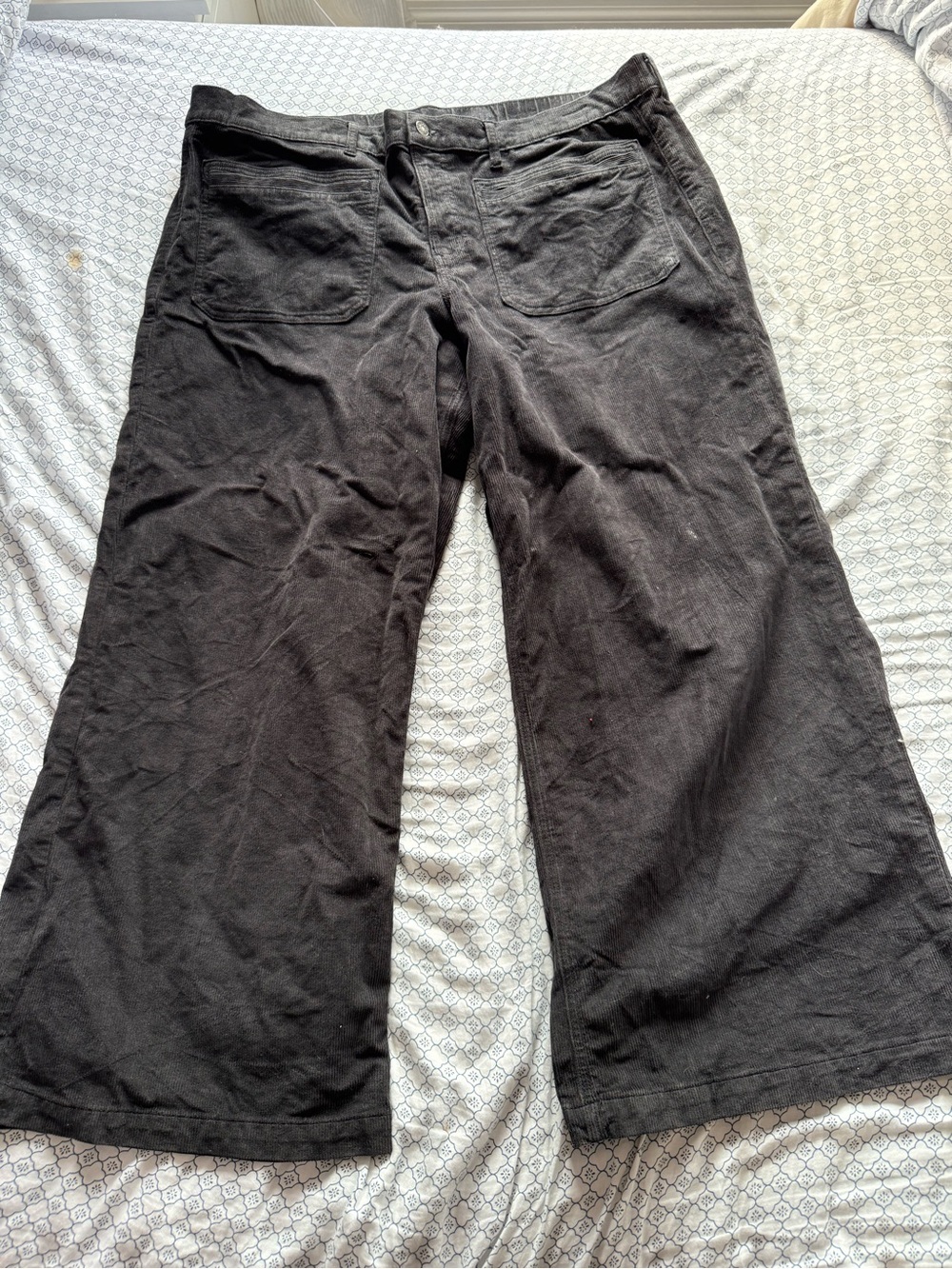 American Eagle Outfitters Dark Brown Corduroy Pants - Size 20
